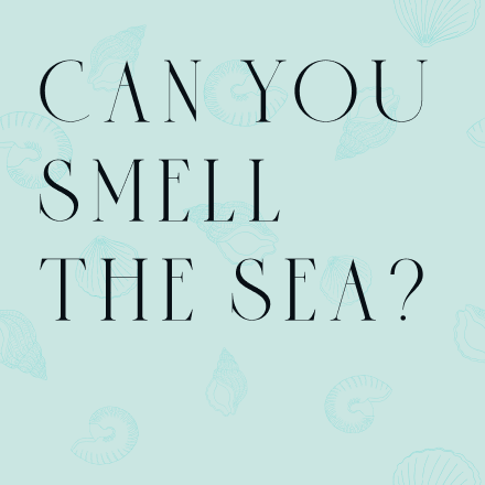 Can you smell de sea?
